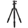 Benro Tripster 2 Series 5-Section Carbon Fiber Travel Tripod/Monopod, Black Carbon Fiber