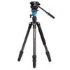 Benro Aero 2 PRO Carbon Fiber Travel Video Tripod with S2PRO Head, Twist Lock Carbon Fiber