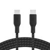 Belkin BoostCharge 100W Braided USB-C Cable Black