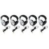 Behringer 5 Pack HPM1000 Multi-Purpose Stereo Headphones Black/Gunmetal