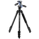 Benro Adventure 4-Section Aluminum Tripod with HD2A 3-Way Pan/Tilt Head
