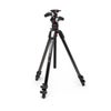 Manfrotto 055 3-Section Carbon Fiber Tripod Kit with X-PRO 3-Way Pan/Tilt Head and MOVE Quick Release System Carbon Fiber