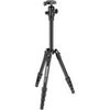 Manfrotto Element Traveller Small 5-Section Aluminum Tripod with Ball Head, Black Black