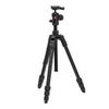 Manfrotto Befree Advanced AS Twist 4-Section Aluminum Travel Tripod Kit with 494 Center Ball Head, Black Aluminum