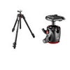 Manfrotto 055 3-Section Aluminum Tripod with 3-Way Head Carbon Fiber