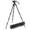 Manfrotto 536 3-Section Carbon Fiber Tripod with Nitrotech 608 Fluid Video Head Carbon Fiber