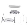 BizCom TeamConnect Ceiling Medium Microphone Array with White