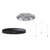 BizCom TeamConnect Ceiling Medium Microphone Array with Black