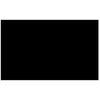 B & D Seamless Background Paper, 107" wide x 12 yards, White, #28 Black