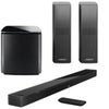 Bose Smart Ultra Dolby Atmos Soundbar, Black, Bundle with Bass Module 700 and 2x Surround Speakers 700 Black