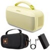 Bose SoundLink Max Bluetooth Speaker + Hard Shell Travel Case and USB Plug and AUX Cable Citrus Yellow