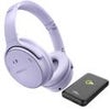Bose QuietComfort Wireless Noise Cancelling Over-Ear Headphones, Moonstone Blue With Power Bank Chilled Lilac