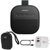 Bose SoundLink Micro 2nd Gen Bluetooth Speaker, Black + Case + 20W Wall Charger Black