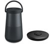 Bose SoundLink Revolve+ II Bluetooth Speaker, Triple Black with Charging Cradle Black