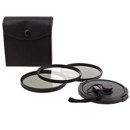 Bower 58mm Digital Filter Kit, UV, CPL and ND Filter