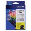 Brother LC205 Innobella Super High Yield XXL Series Cyan Ink Cartridge, 1200 Pages Yield Yellow