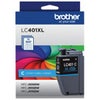 Brother LC401 Genuine Ink Cartridge for MFC-J1010DW, MFC-J1012DW and MFC-J1170DW Printers Cyan