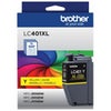 Brother LC401 Genuine Ink Cartridge for MFC-J1010DW, MFC-J1012DW and MFC-J1170DW Printers Yellow