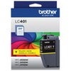 Brother LC401 Genuine Ink Cartridge for MFC-J1010DW, MFC-J1012DW and MFC-J1170DW Printers Yellow
