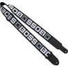 Boss BSM-20 2" Monogram Guitar Strap White