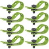 Bright Tangerine Loom Cable Tidy Green