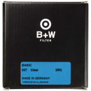 B + W Basic 007M Clear Filter: Picture 1 regular