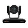 BZB GEAR BG-ADAMO-4KDA 4K HDMI 2.0/12G-SDI/USB 3.0 Dante AV-H Live Streaming 25x PTZ Camera with Auto-Tracking and Tally Lights, Black White