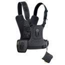 Cotton Carrier G3 Harness for 2x DSLR Camera with Attached Lenses, Charcoal Gray