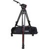 Cartoni Focus 10 Fluid Head with 2-Section Carbon Fiber Smart-Stop SDS Tripod Aluminum