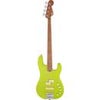 Charvel Pro-Mod San Dimas Bass PJ IV Electric Guitar, Caramelized Maple Fingerboard, Lime Green Metallic Lime Green