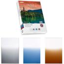 Cokin 3 Piece Landscape Graduated Neutral Density Gray Filter Kit, Large