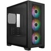 CoolerMaster Elite 301 Tempered Glass Micro-ATX Mini-Tower Case, White Black