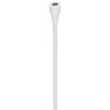 Countryman B3 Omnidirectional Lavalier Mic with TA4F Connector for Shure Axient AX100 Wireless Transmitter, W4 (No Band) Standard Gain for Most Uses White