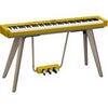 Casio Privia PX-S7000 88-Key Portable Digital Stage Piano with Stand, White Harmonious Mustard