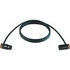 Cable Techniques Premium Low Profile Right-Angle XLR-3F to XLR-3M Mogami W2893 Microphone Cable Brown Caps
