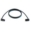 Cable Techniques Premium Low Profile Right-Angle XLR-3F to XLR-3M Mogami W2893 Microphone Cable White Caps