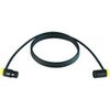 Cable Techniques Premium Low Profile Right-Angle XLR-3F to XLR-3M Mogami W2893 Microphone Cable Yellow Caps