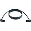 Cable Techniques Premium Low Profile Right-Angle XLR-3F to XLR-3M Mogami W2893 Microphone Cable Black Caps