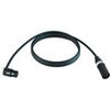 Cable Techniques Premium Low Profile Right-Angle XLR-3F to XLR-3M Straight Mogami W2893 Microphone Cable White Cap/Ring
