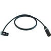 Cable Techniques Premium Low Profile Right-Angle XLR-3F to XLR-3M Straight Mogami W2893 Microphone Cable Gray Cap/Ring