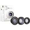 Lomography Lomo'Instant Automat Instant Film Camera with 3x Lens, Bora Bora Edition White
