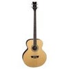 Dean Guitars Acoustic Electric Bass Guitar, Rosewood Fretboard, Satin Natural Natural