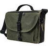 Domke F-803 Camera Satchel Bag, Ruggedwear Canvas, Brown Waxwear Military Green/Black
