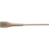 DPA Microphones d:screet 4161 Slim Omnidirectional Microphone with Hardwired MicroDot Connector, Loud SPL, Brown Beige