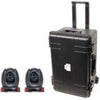 Datavideo PTZ Camera Kit with 2x PTC-140T Full HD HDBaseT 20x PTZ Camera and HC-800 XXL Wheeled Case Black