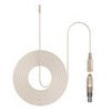 Deity Microphones W.Lav Micro 3mm Lavalier Microphone with DA5 Lectrosonics TA5F to Microdot Adapter, Beige Beige