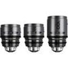DZOFILM PAVO 32/55mm T2.1 and 100mm T2.4 2x Anamorphic Prime 3-Lens Kit for PL/EF Mount, Neutral Coating, Feet Blue Flare