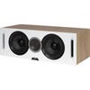 ELAC Debut Reference 5.25" 120W 2-Way Center Channel Speaker White Baffle/Oak Cabinet