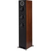 ELAC Debut Reference 5.25" 140W 3-Way Floorstanding Speaker Black Baffle/Walnut Cabinet