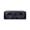 ELAC Uni-Fi Reference 5.25" 140W 3-Way Center Channel Speaker Satin Black/Walnut Sides